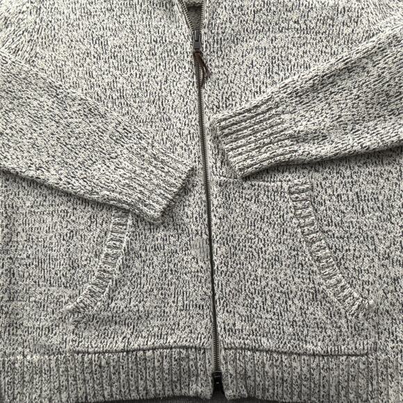 Roots Canada Jacket Adult Large Beige Full Zip Long Sleeve Knit Casual Men's - Picture 6 of 14